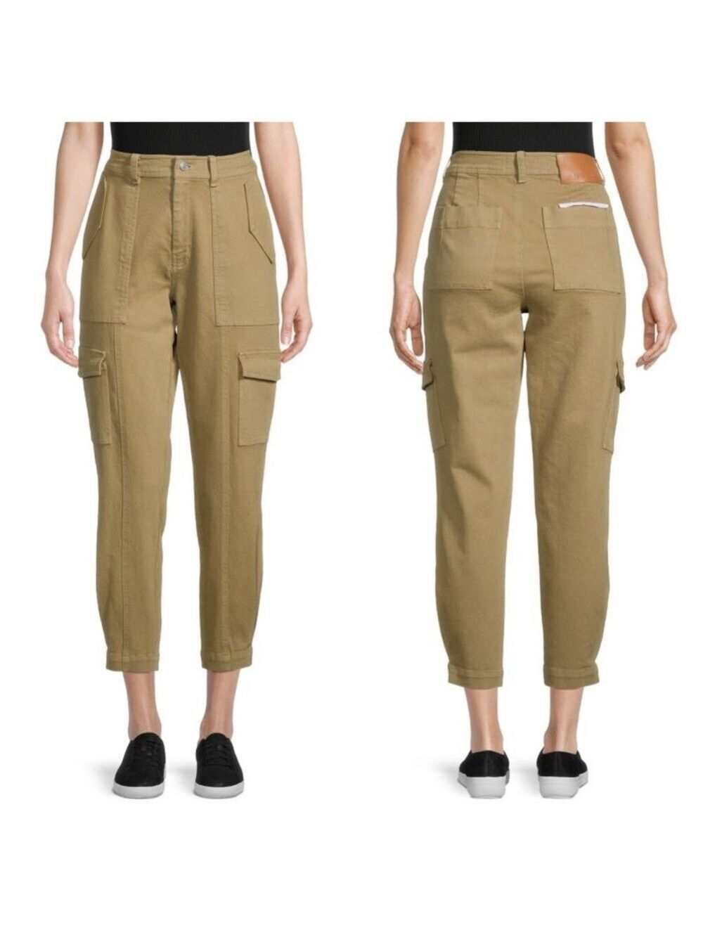 Derek Lam 10 Crosby Elian Utility Pants in Khaki